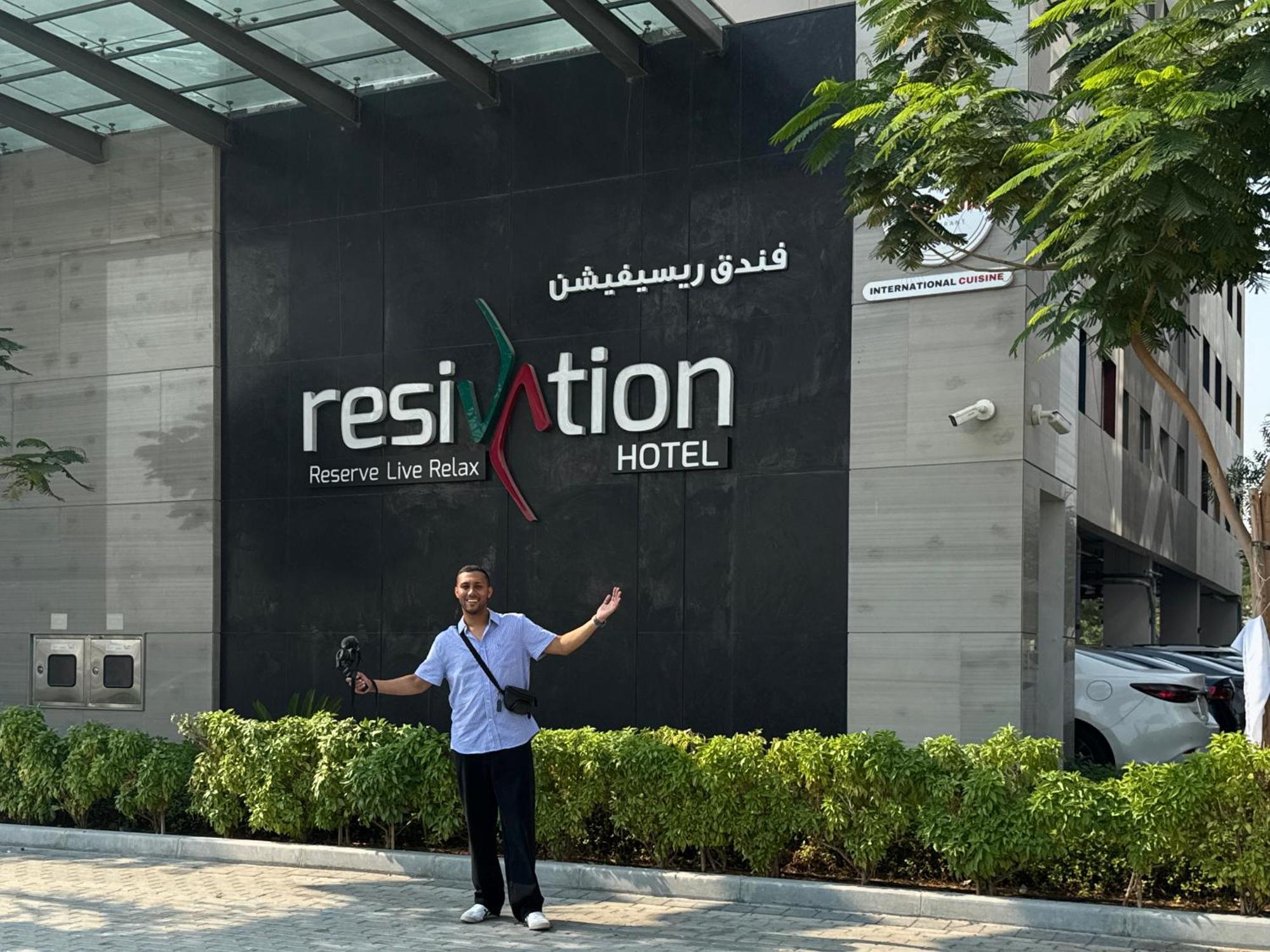 Resivation Hotel Dubái Exterior foto